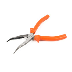 Szczypce długie wygięte Polax CR-V 160 mm (35-025)