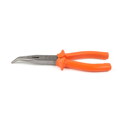 Szczypce długie wygięte Polax CR-V 160 mm (35-025)