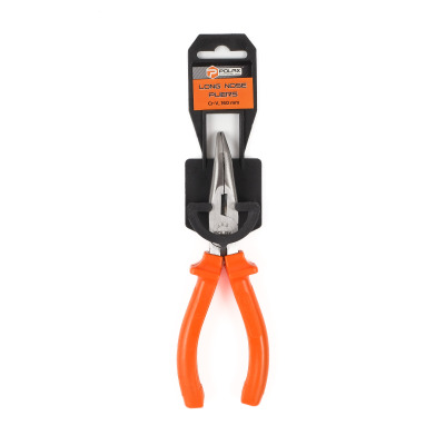 Szczypce długie Polax wygięte CR-V 200 mm (35-026)