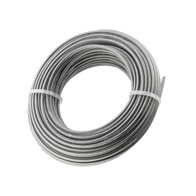 Żyłka tnąca "Koło z linką stalową" 2,4 mm Polax 15 m (70-075)