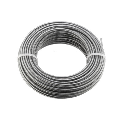 Żyłka tnąca "Koło z linką stalową" 2,4 mm Polax 15 m (70-075)