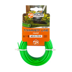 Przewód do podkaszarki "Circle" 2,4 mm Polax 15 m (70-057)