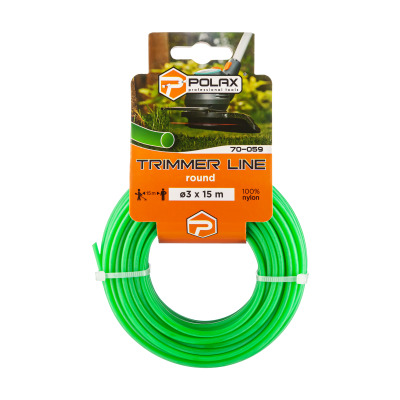 Przewód do podkaszarki "Circle" 2,7 mm Polax 15 m (70-058)