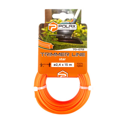 Żyłka tnąca "Star" 2,4 mm Polax 15 m (70-072)