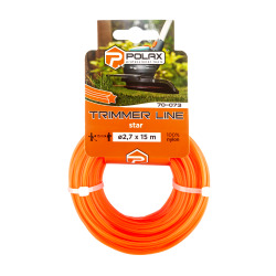 Żyłka tnąca "Star" 2,7 mm Polax 15 m (70-073)