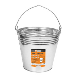 Wiadro ocynkowane 15L metalowe mocne Polax (70-039)