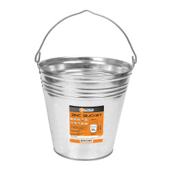 Wiadro ocynkowane 12L metalowe mocne Polax (70-038)