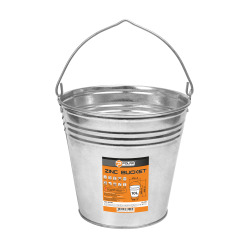 Wiadro ocynkowane 10L metalowe mocne Polax (70-037)